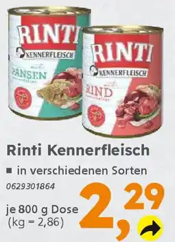 Globus Baumarkt Rinti Kennerfleisch Angebot