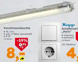 Globus Baumarkt Feuchtraumleuchte Angebot