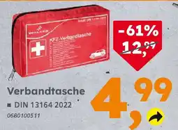 Globus Baumarkt KFZ-Verbandtasche Angebot