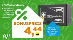 Globus Baumarkt Kfz-Verbandkasten Angebot