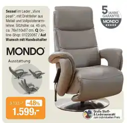 Opti Wohnwelt MONDO Sessel Angebot