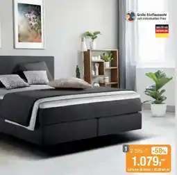 Opti Wohnwelt Boxspringbett Angebot