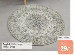 Opti Wohnwelt Teppich Ø ca. 100 cm Angebot