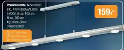 Opti Wohnwelt Pendelleuchte Angebot