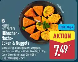 Aldi Nord MEINE METZGEREI Hähnchen- Nacho- Ecken & Nuggets Angebot