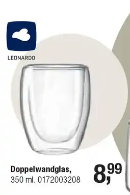 Opti Wohnwelt LEONARDO Doppelwandglas Angebot