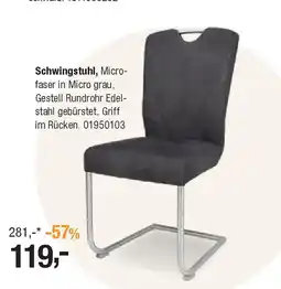 Opti Wohnwelt Schwingstuhl Angebot