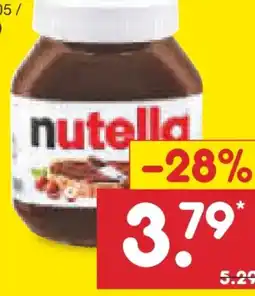 Netto Marken-Discount Ferrero Nutella Nuss-Nugat Creme Angebot