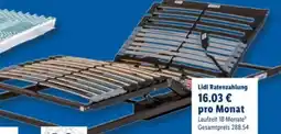 Lidl BeCo Matratzen 7-Zonen Motor-Lattenrost Premium Top Angebot