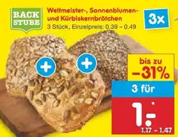 Netto Marken-Discount Netto Backstube Weltmeisterbrötchen Angebot