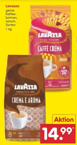 Netto Marken-Discount Lavazza Caffè Ganze Bohnen Angebot