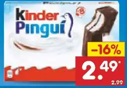 Netto Marken-Discount Ferrero Kinder Pingui Angebot