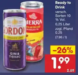 Netto Marken-Discount Cocktails Ready to Drink Angebot