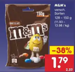 Netto Marken-Discount m&m's Chocolate Angebot