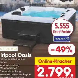 Netto Marken-Discount Artsauna Outdoor Whirlpool Oasis Angebot