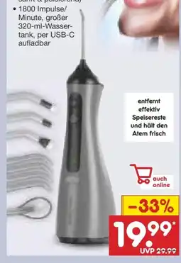 Netto Marken-Discount Vitalmaxx Munddusche Angebot