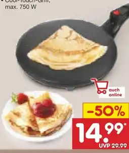 Netto Marken-Discount Gourmetmaxx Crêpes Maker Angebot
