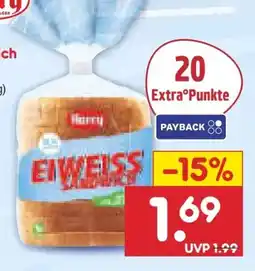 Netto Marken-Discount Harry Brot Eiweiss Sandwich Angebot