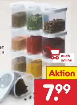 Netto Marken-Discount Kitchen Club Gewürzdosen Set Angebot