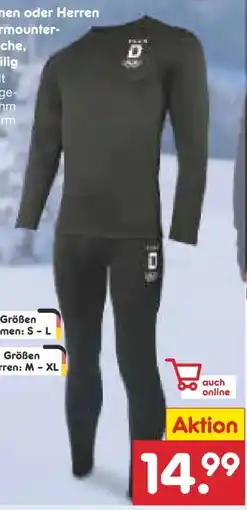 Netto Marken-Discount Team D Herren Thermounterwäsche Angebot
