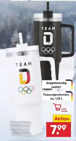 Netto Marken-Discount Team D Thermobecher Angebot