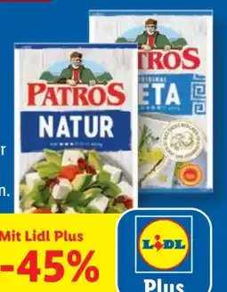 Lidl Patros Weißkäse Angebot