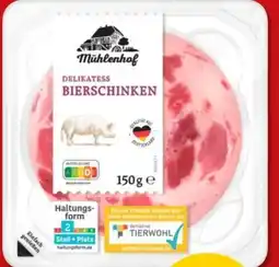 PENNY Mühlenhof Delikatess Bierschinken Angebot
