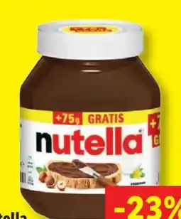 Lidl Ferrero Nutella Nuss-Nougat-Creme XXL Angebot