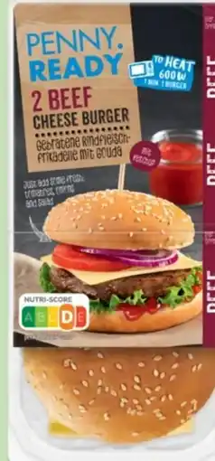PENNY Penny Ready Rinder Burger + Ketchup Angebot