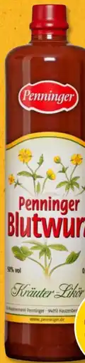 PENNY Penninger Echter Blutwurz Kräuter-Likör Angebot