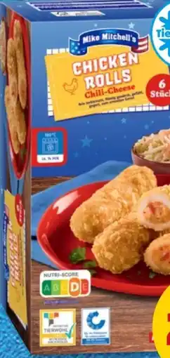 PENNY Mike Mitchell's Chicken Rolls Chili-Cheese Angebot