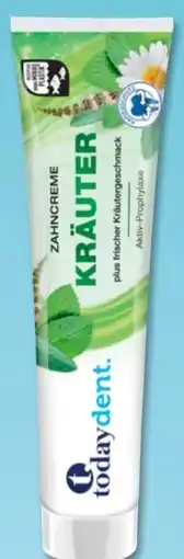 PENNY TodayDent Zahncreme Kräuter Angebot