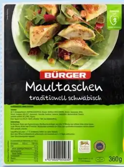 PENNY Bürger Schwäbische traditionell Maultaschen Angebot