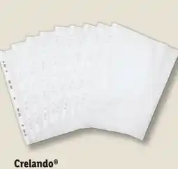 Lidl Crelando 50 Prospekthüllen Angebot