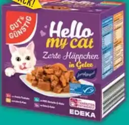 E-Center Gut & Günstig Hello my Cat Katzennahrung Angebot