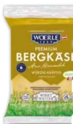 Edeka Woerle Premium Bergkäse Angebot