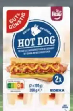 Edeka Gut & Günstig Hot Dog Würstchen Angebot