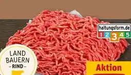 REWE Center Metzgerei Landbauern Rinder-Hackfleisch Angebot