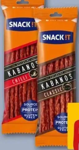 REWE Center Snack !t Kabanossi Angebot