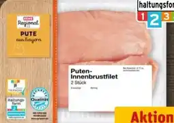 REWE Center Rewe Regional Puten-Innenbrustfilet Angebot