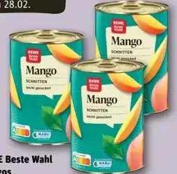 REWE Center Rewe Beste Wahl Mango Schnitten Angebot
