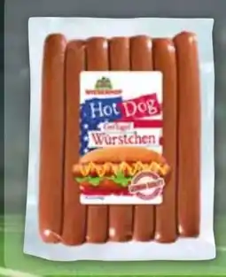 Edeka Wiesenhof Hot Dog Geflügel-Würstchen Angebot