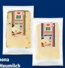 Lidl Milbona Bio-Heumilch Sennkäse Angebot