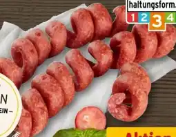 REWE Center Metzgerei Landbauern Strohschwein Rauchkringel Angebot