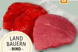 REWE Center Metzgerei Landbauern Rinder-Steak Angebot
