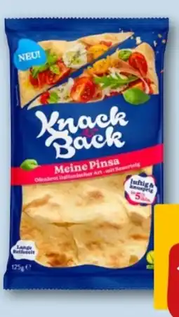 REWE Center Knack & Back Meine Pinsa Angebot