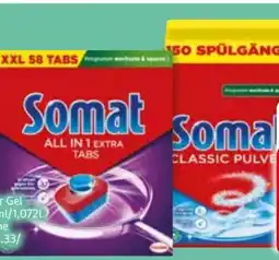 Edeka Somat Maschinen-Geschirr-Reiniger XXL Angebot