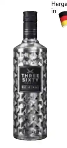 Edeka Three Sixty Vodka Angebot
