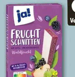 REWE Center ja! Fruchtschnitten Waldfrucht Angebot
