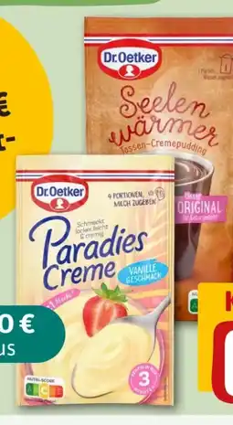 REWE Center Dr. Oetker Seelenwärmer Cremepudding Schokolade Angebot